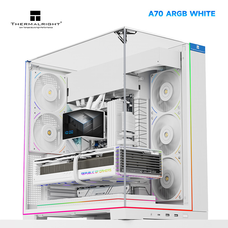 Pc Gaming Lian Li - 2026년 신제품 Thermalright A70 ARGB 화이트