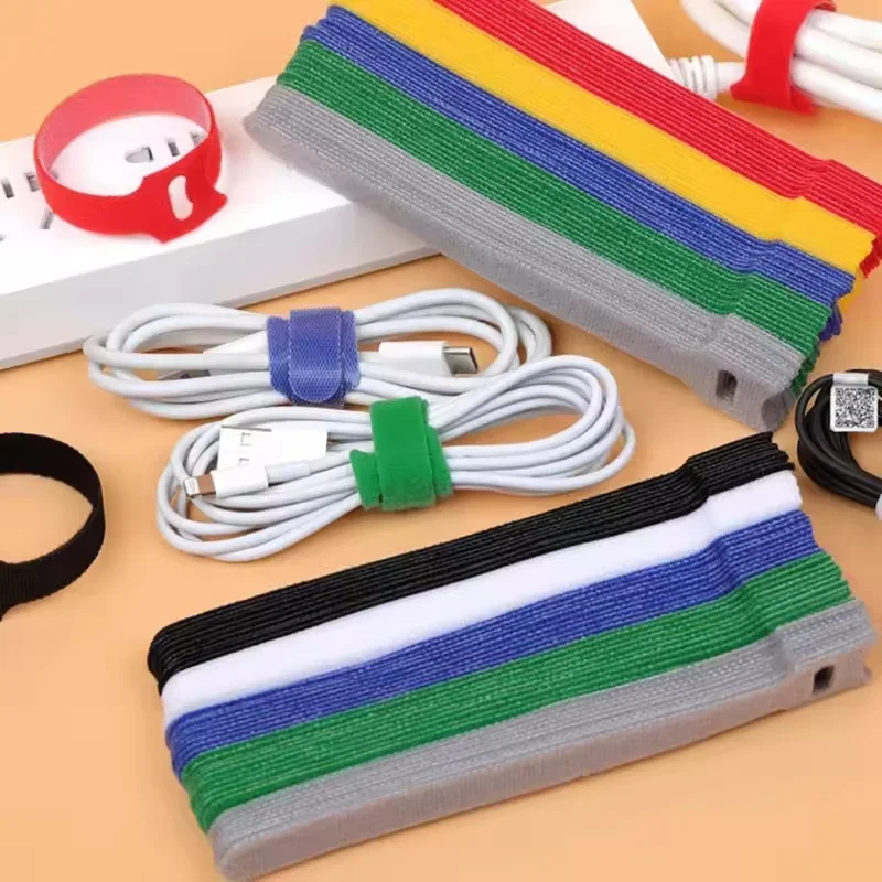 Cable Management Sleeve - 10/30/50PCS USB 케이블 정리기 와인더 타이