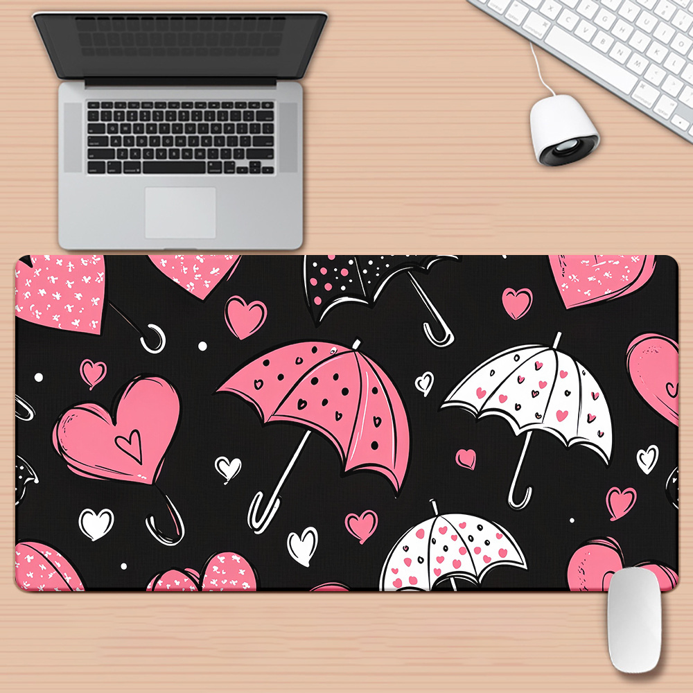 Pc Gaming Umbrella - 러브 엄브렐라 하트 패턴 XXL 확장형