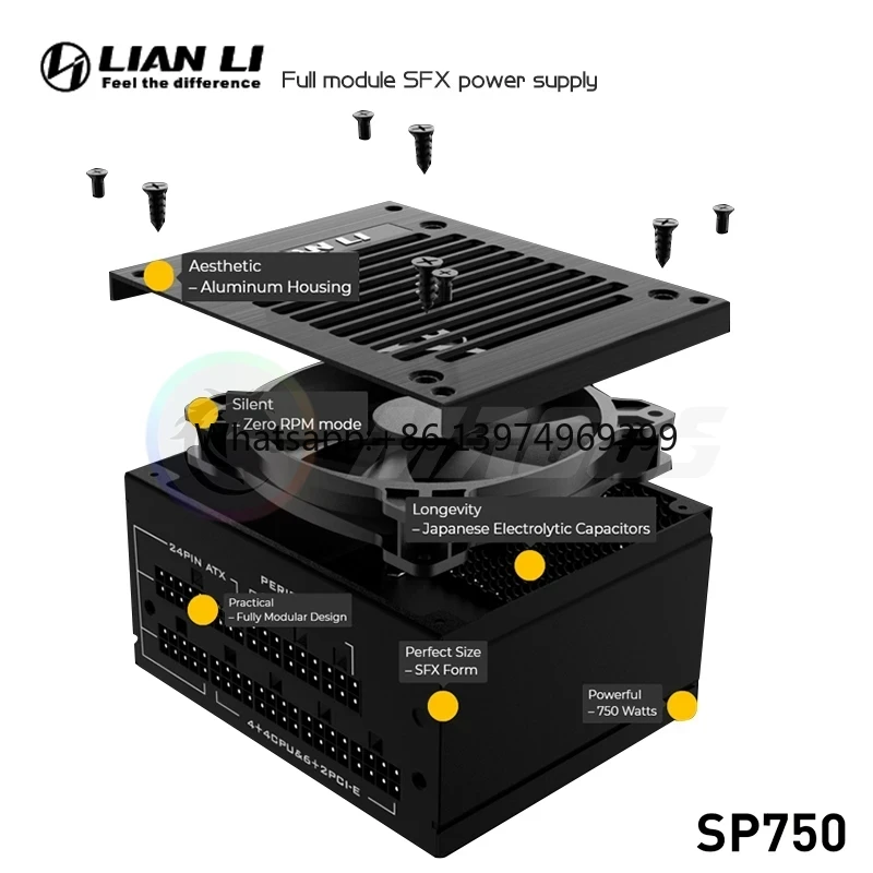 Pc Gaming Lian Li - LIAN LI PSU 750w SFX 컴퓨터