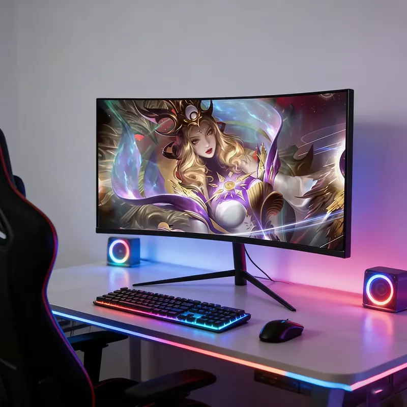 High Refresh Monitor - FY 4K 커브드 모니터 240Hz 울트라