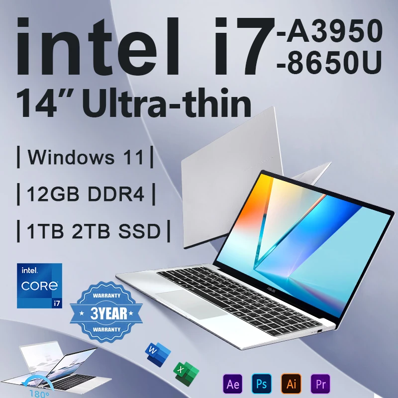 Pc Gaming Intel Core I7 - 2026 오피스 노트북 윈도우 11 프로