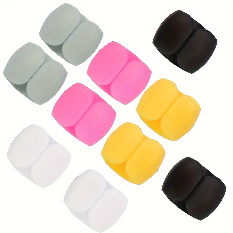 Cable Management Sleeve - 5/30Pcs 실리콘 케이블 정리 클립, USB