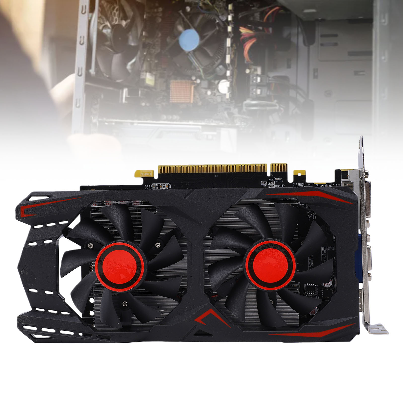 Pc Gaming Graphics Card - 그래픽 카드 6GB GDDR5 192BIT 듀얼