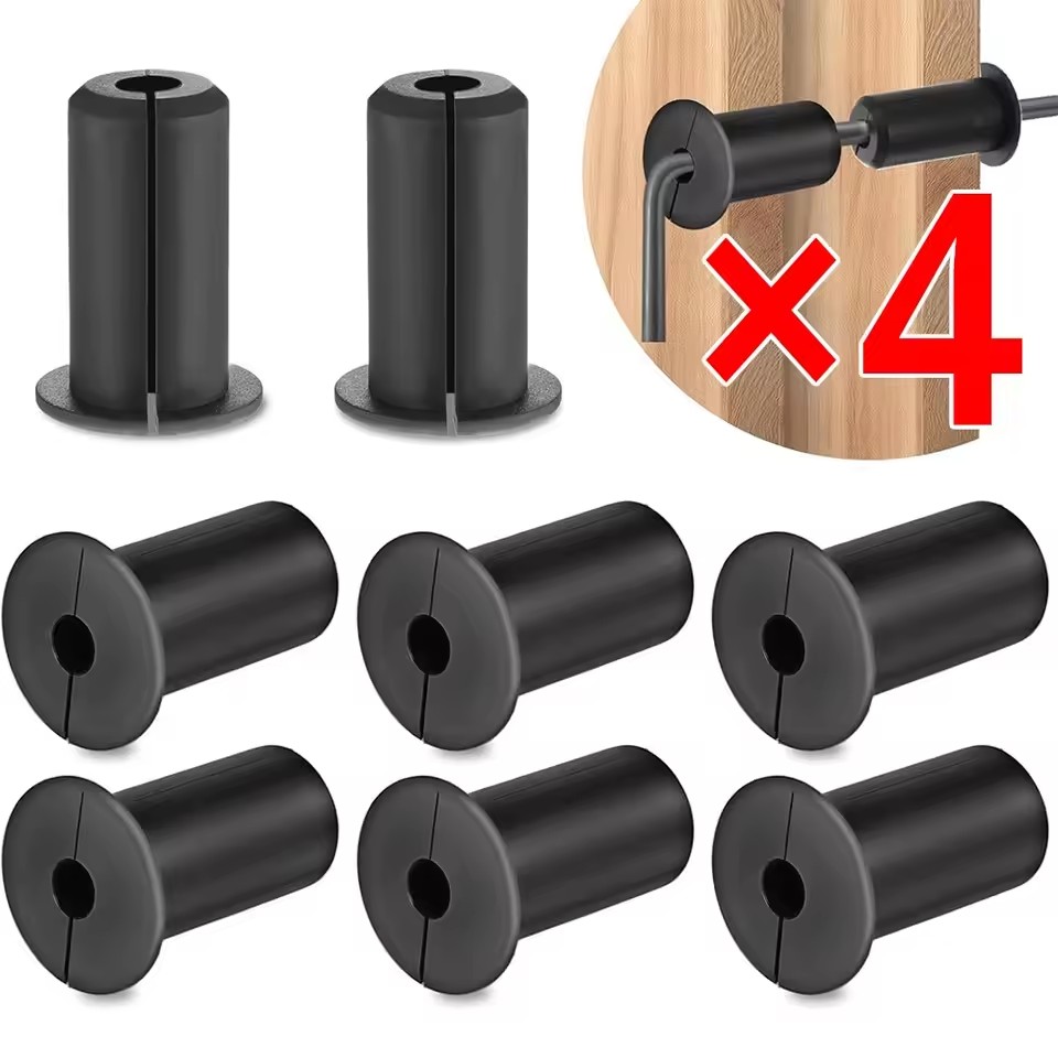 Cable Management Sleeve - 2-4pcs 이더넷 3/4 인치 벽 구멍