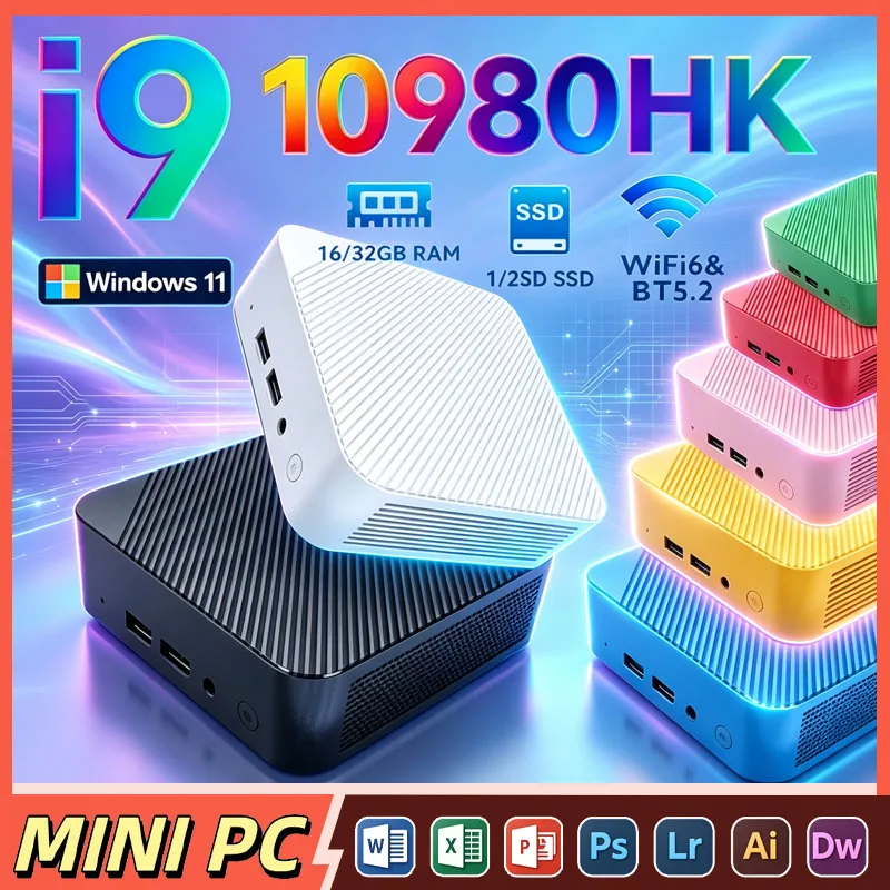 Pc Gaming All In One - 미니 PC 인텔 코어 I9-10980HK 강력한