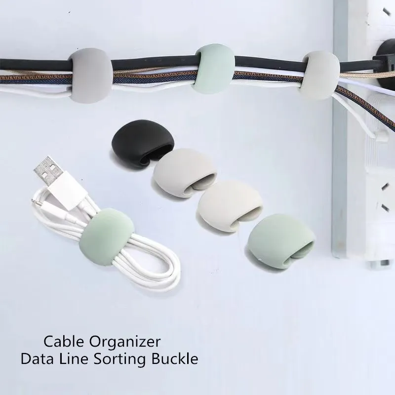 10/5/1PCS 다기능 케이블 정리기 USB 홀더 케 - Cable Management Sleeve 리뷰 및 가격