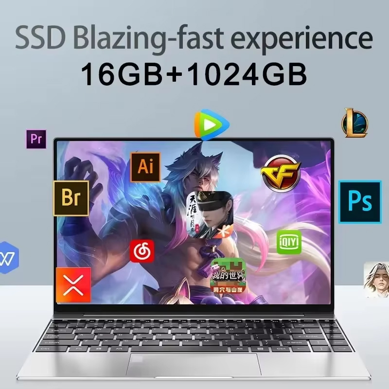 새로운 초슬림 노트북 14.1인치 16GB 램 2TB  - Pc Gaming Ultra 리뷰 및 가격