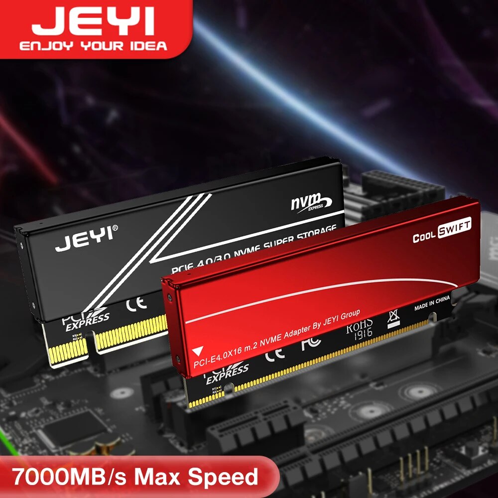 JEYI M.2 NVME-PCIE 4.0 X16 어댑터 - Samsung Ssd 980 Pro 리뷰 및 가격