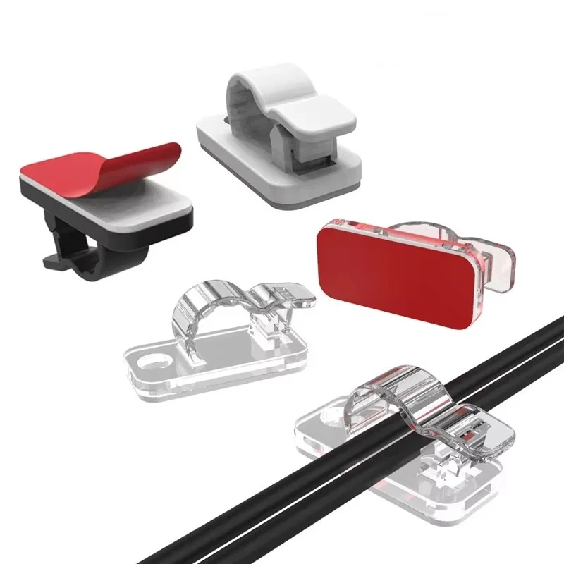 10/50PCS 케이블 정리 클립 케이블 관리 와이어  - Cable Management Sleeve 리뷰 및 가격