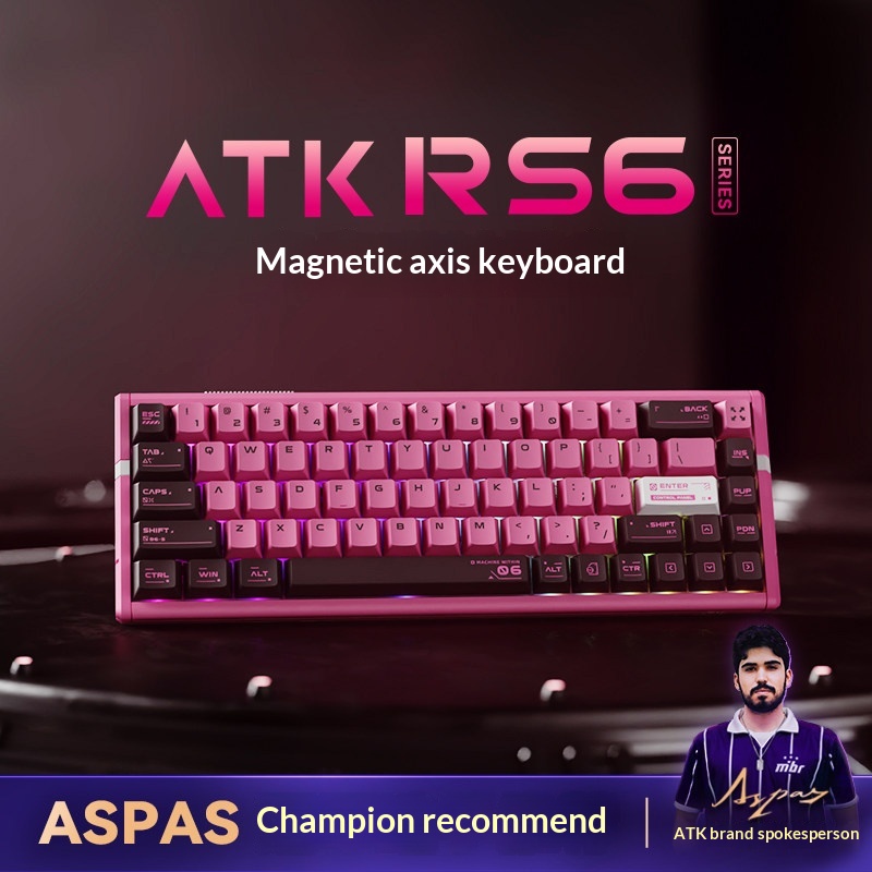 ATK RS6 알루미늄 홀 이펙트 기계식 키보드 유선  - Pc Gaming Cs2 리뷰 및 가격