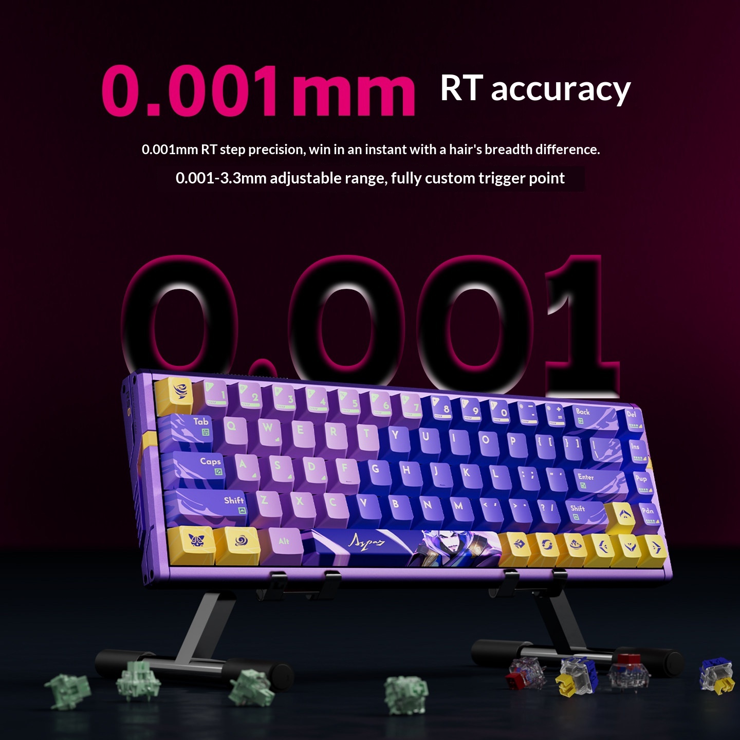 ATK RS6 알루미늄 홀 이펙트 기계식 키보드 유선  - Pc Gaming Cs2 리뷰 및 가격