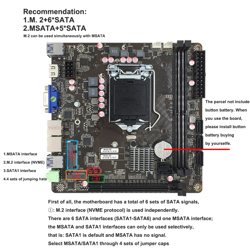 B365 미니-ITX 마더보드 LGA 1151 6베이  - Pc Gaming Intel Core I7 리뷰 및 가격