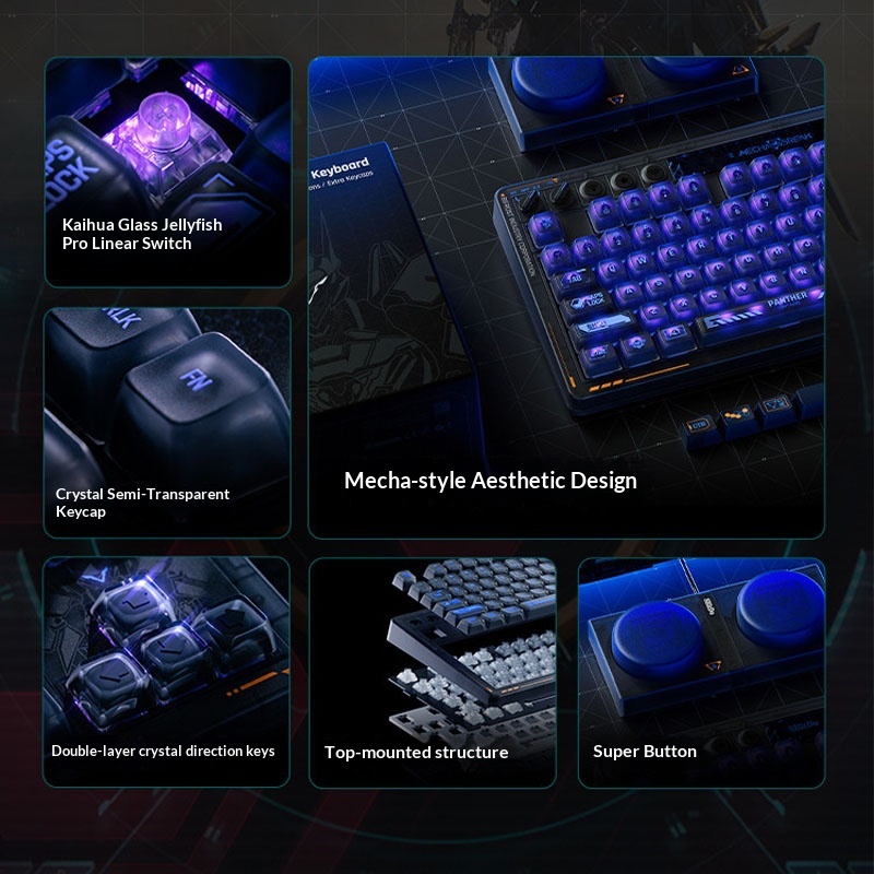 Retro87 기계식 키보드 트라이 모드 Rgb Mec - Pc Gaming Cs2 리뷰 및 가격