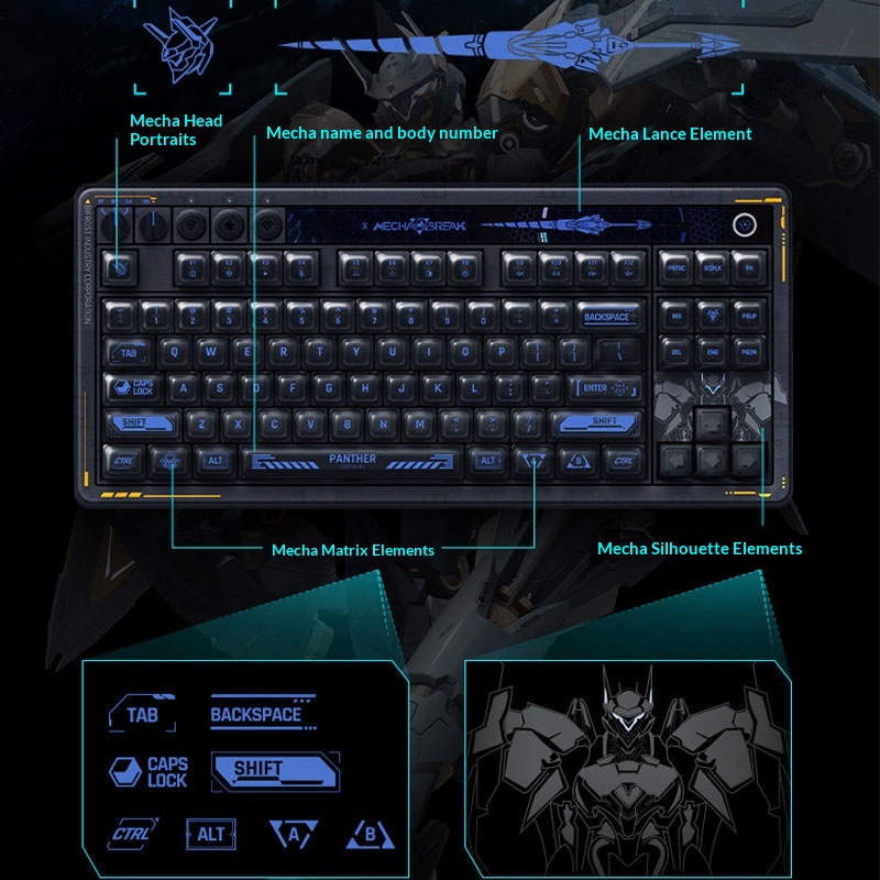 Retro87 기계식 키보드 트라이 모드 Rgb Mec - Pc Gaming Cs2 리뷰 및 가격