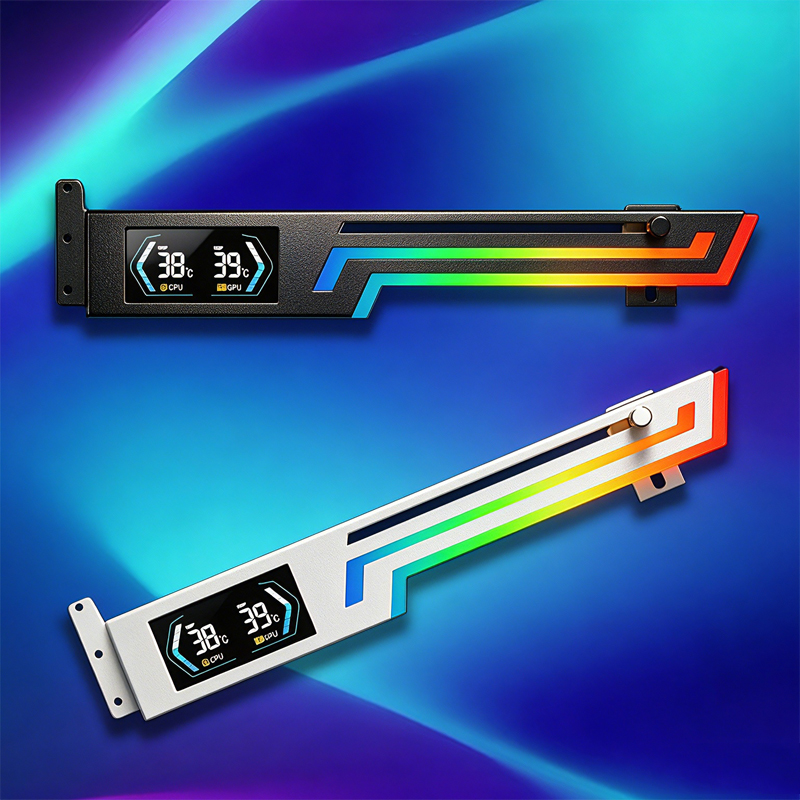 디지털 ARGB 수평형 그래픽 카드 홀더, 싱크 시뷰  - Pc Gaming Graphics Card 리뷰 및 가격