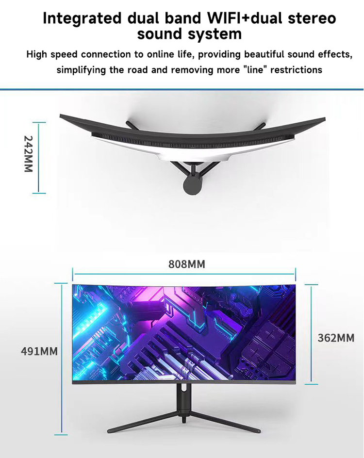 34인치 4K 커브드 스크린 데스크탑 컴퓨터 올인원 코 - Pc Gaming All In One 리뷰 및 가격